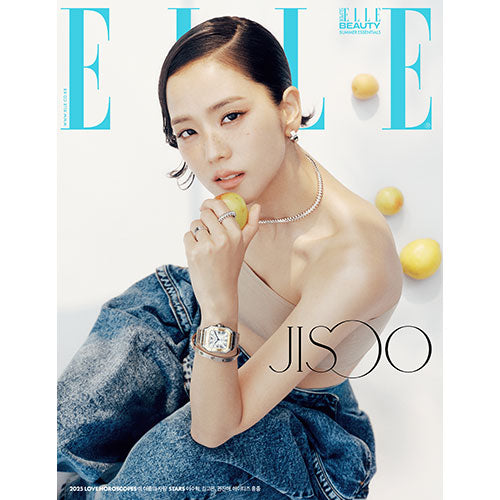 JISOO Cover ELLE Korea July 2025 - B Version