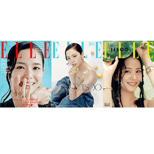 JISOO Cover ELLE Korea July 2025 - main image