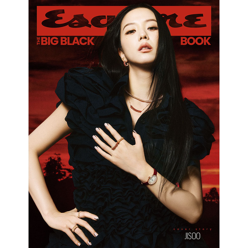 JISOO Cover ESQUIRE The Big Black Book - A Ver - Main Image