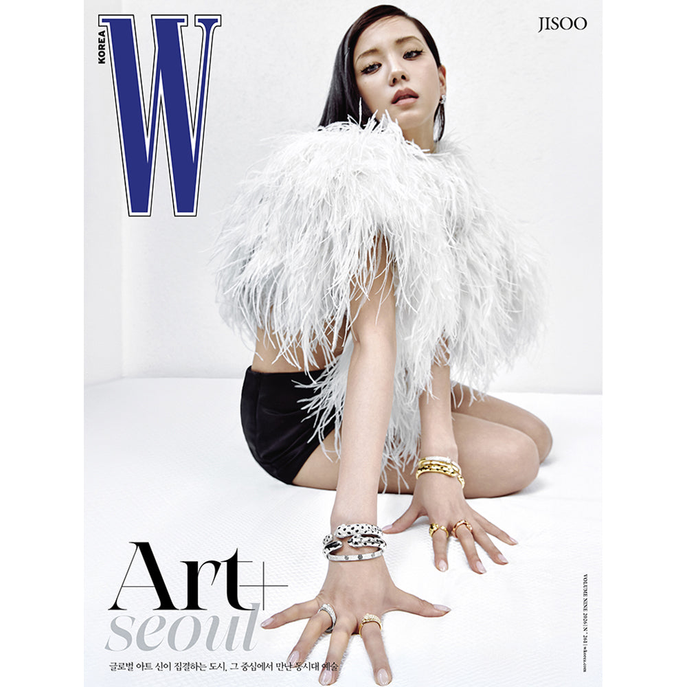 JISOO Cover W Korea Vol 9 September 2026 - C Ver - Main Image