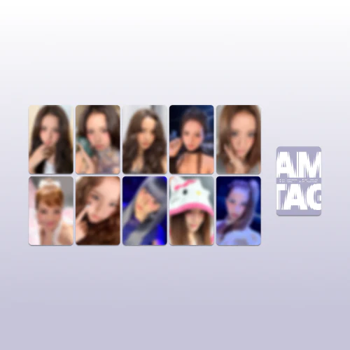 JISOO Photocard Random AMORTAGE Official MD - main image