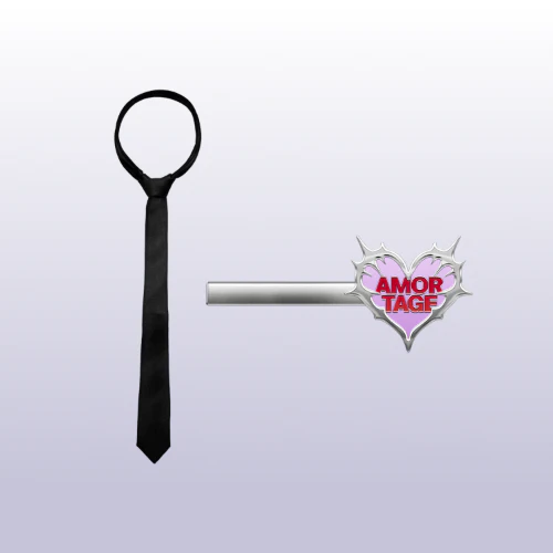 JISOO Tie and Tie Clip AMORTAGE Official MD - main image