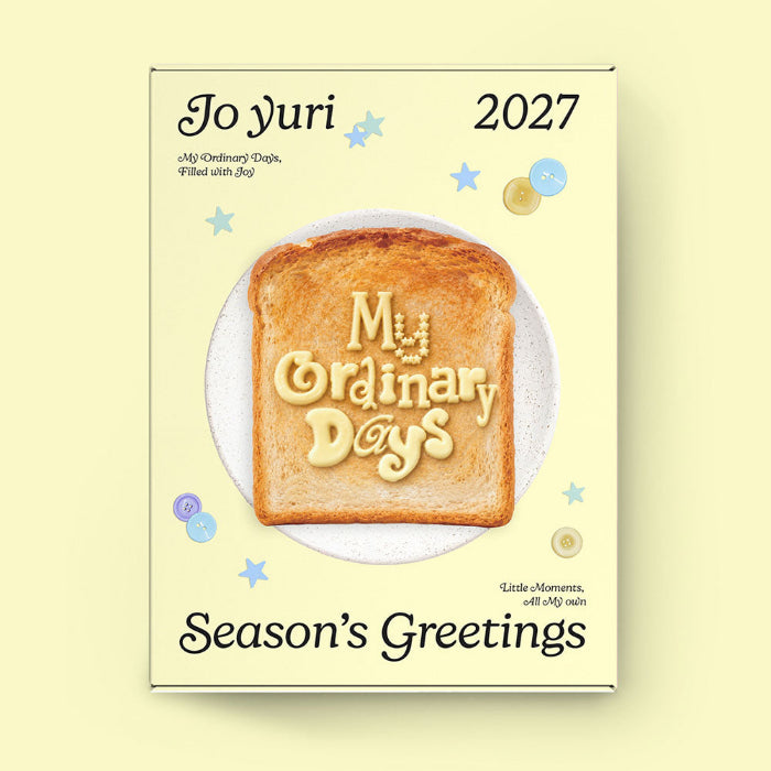 JO YURI 2027 Seasons Greetings My Ordinary Days - main image