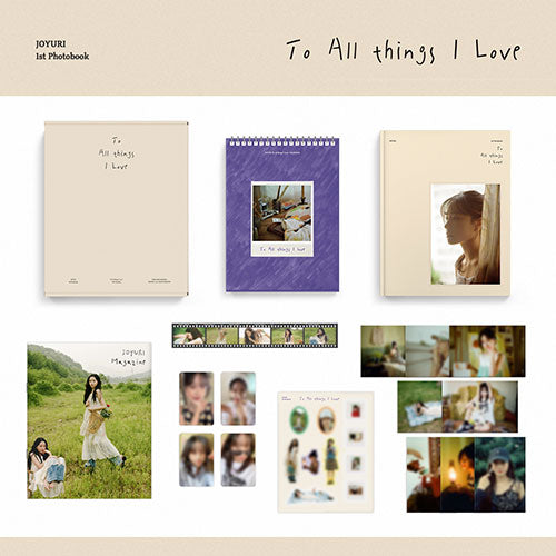 JO YURI - To All Things I Love 1st Photobook main image