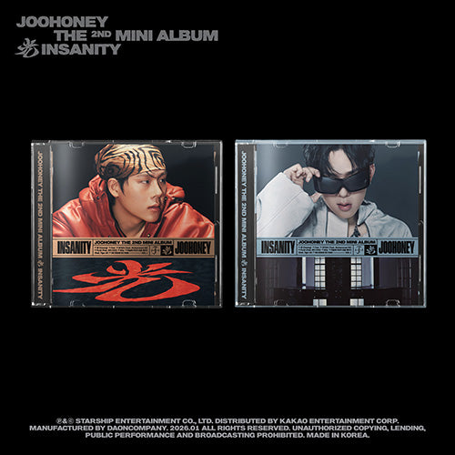 JOOHONEY 光 INSANITY 2nd Mini Album Limited Edition Jewel Ver - Main Image