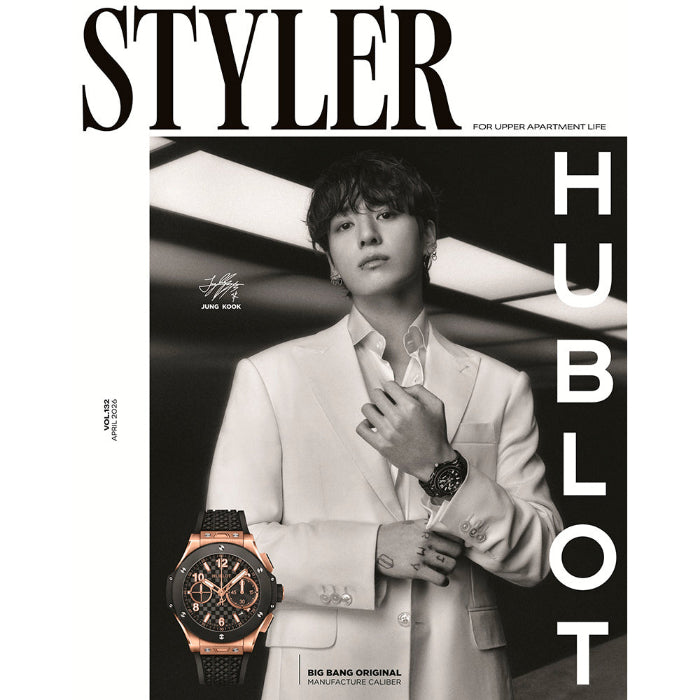 JUNGKOOK Cover STYLER Korea April 2026 - main image