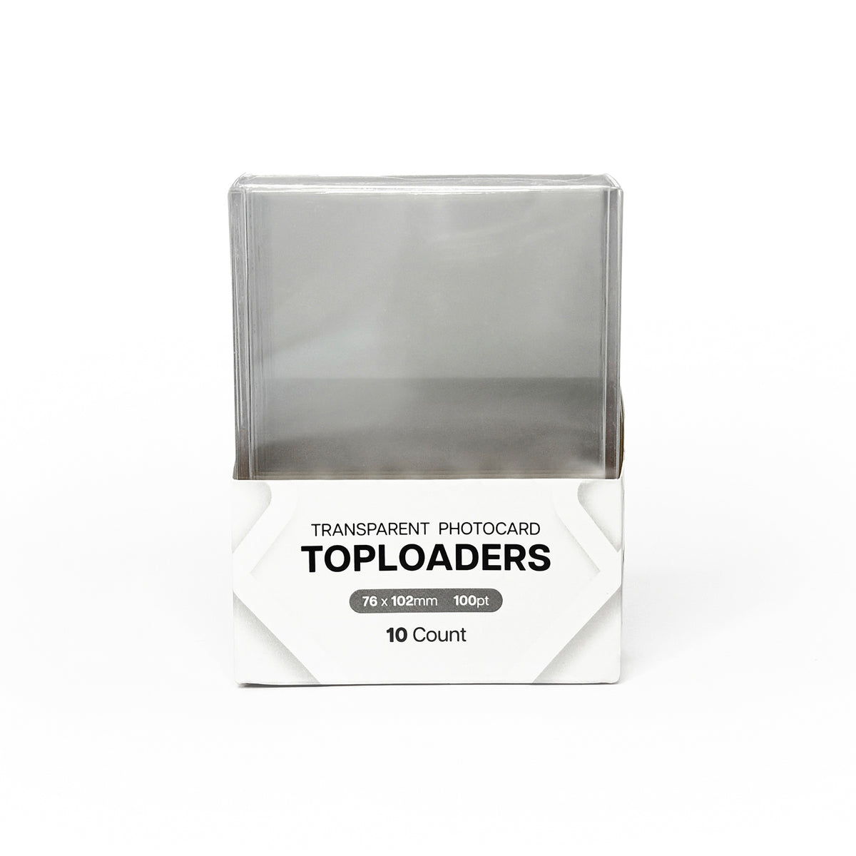 K PLACE Transparent Photocard Toploaders 76 x 102 mm 100pt 10 count main image 2