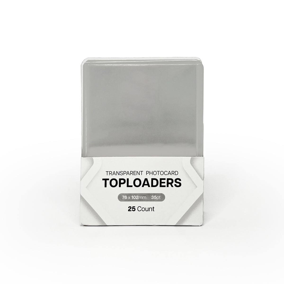 K PLACE Transparent Photocard Toploaders 76 x 102 mm 35pt 25 count main image 2