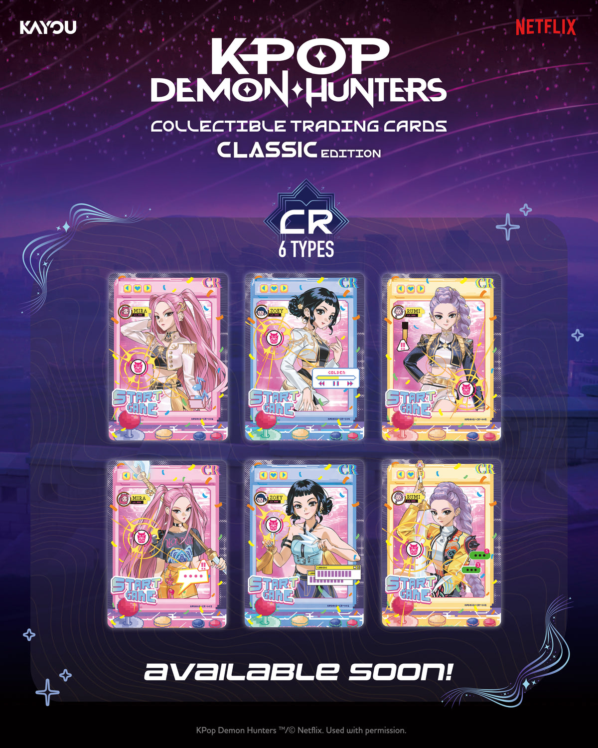 [PRE-ORDER] K-Pop Demon Hunters - Collectible Trading Cards [Classic 2 Edition] gallery image 2