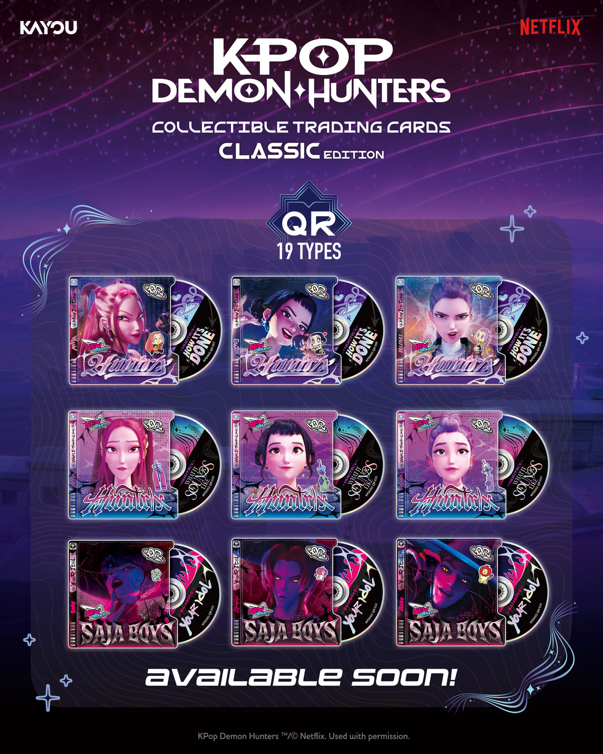 [PRE-ORDER] K-Pop Demon Hunters - Collectible Trading Cards [Classic 2 Edition] gallery image 3