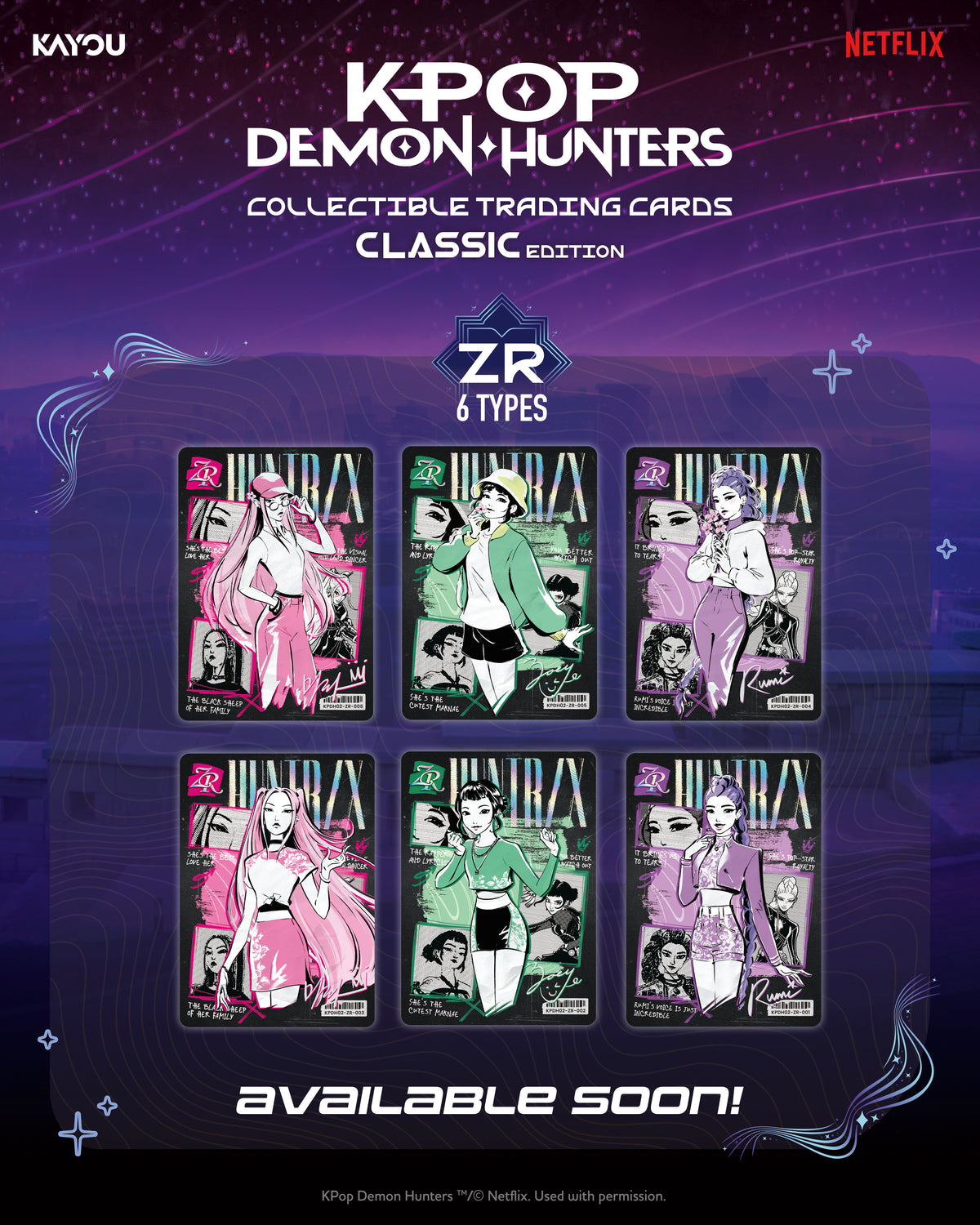 [PRE-ORDER] K-Pop Demon Hunters - Collectible Trading Cards [Classic 2 Edition] gallery image 4