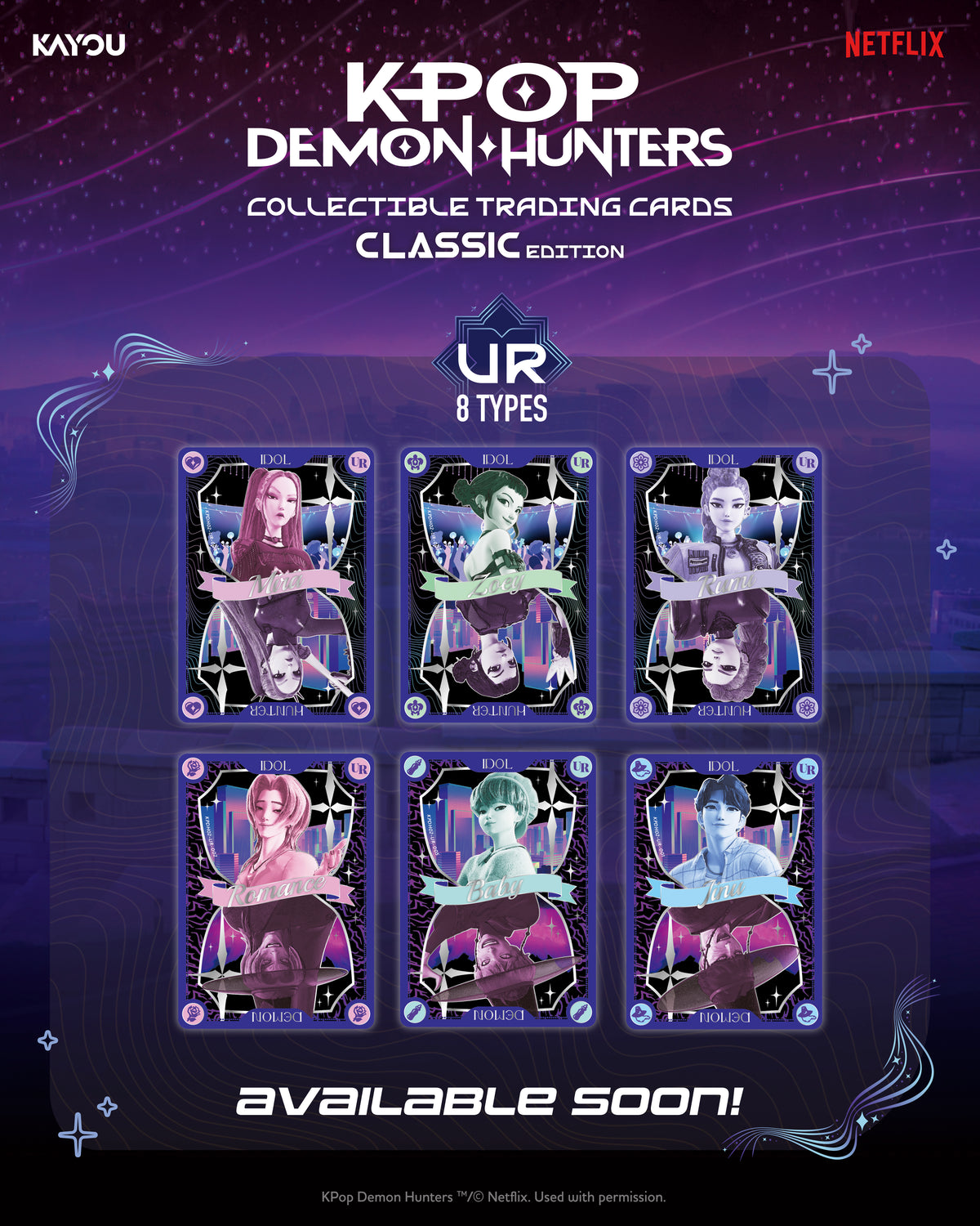 [PRE-ORDER] K-Pop Demon Hunters - Collectible Trading Cards [Classic 2 Edition] gallery image 1