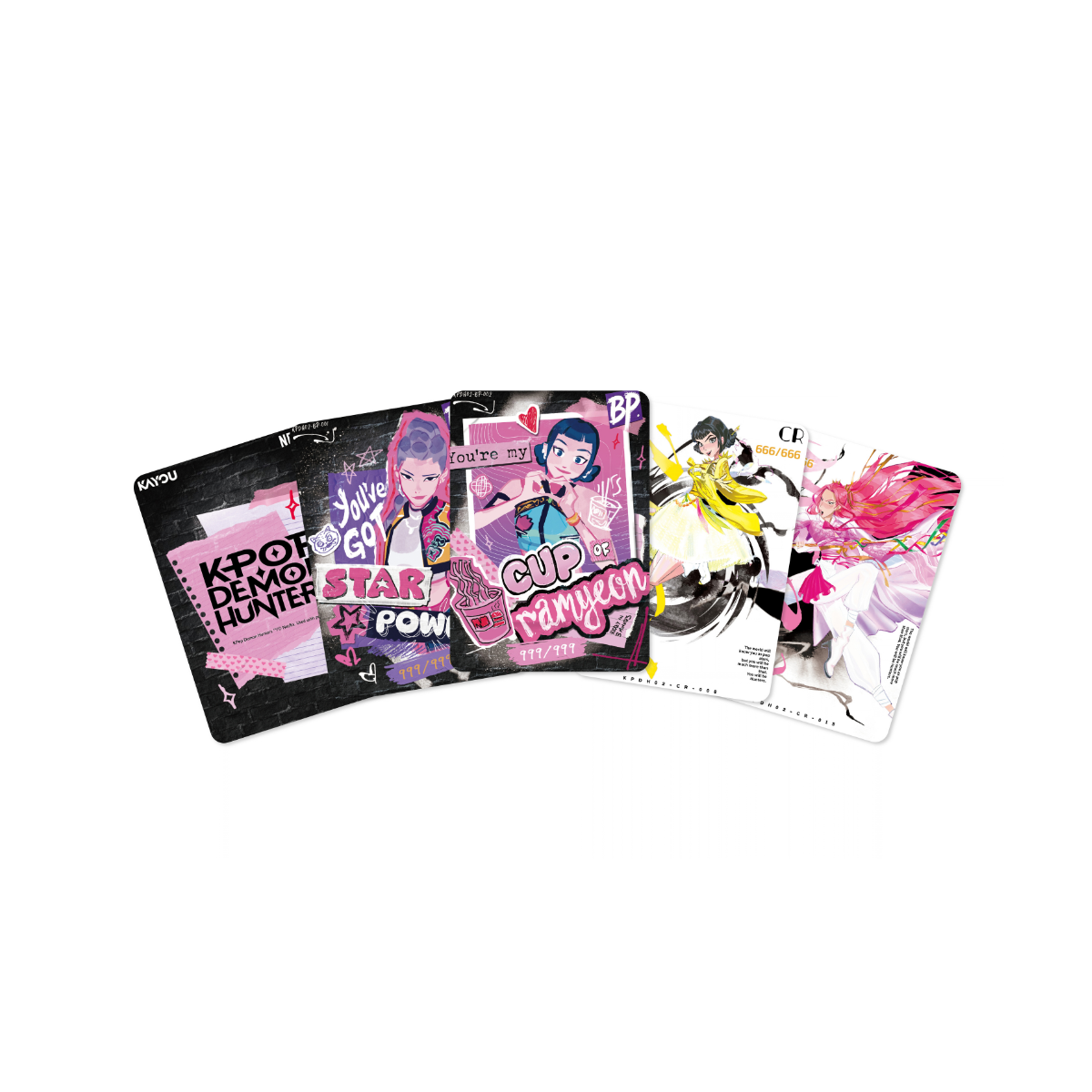 K-Pop Demon Hunters Collectible Trading Cards Energy 2 Edition - Main Image 3