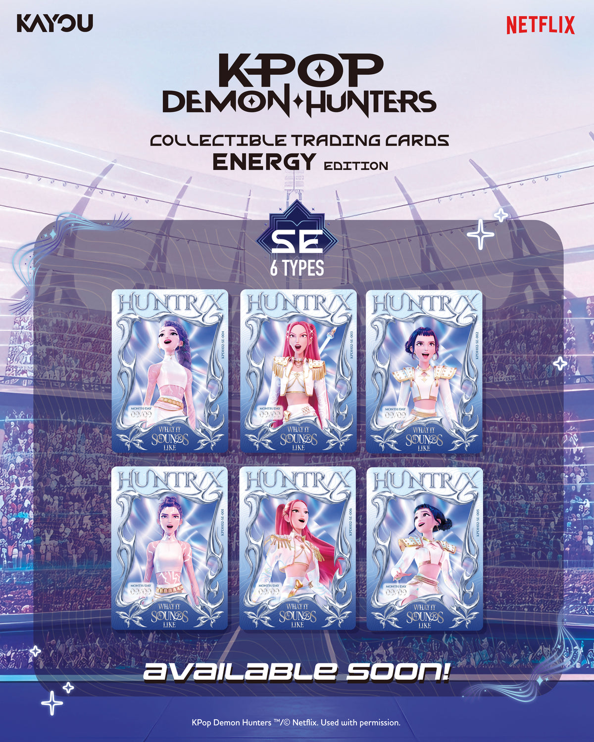[PRE-ORDER] K-Pop Demon Hunters - Collectible Trading Cards [Energy 2 Edition] gallery image 3
