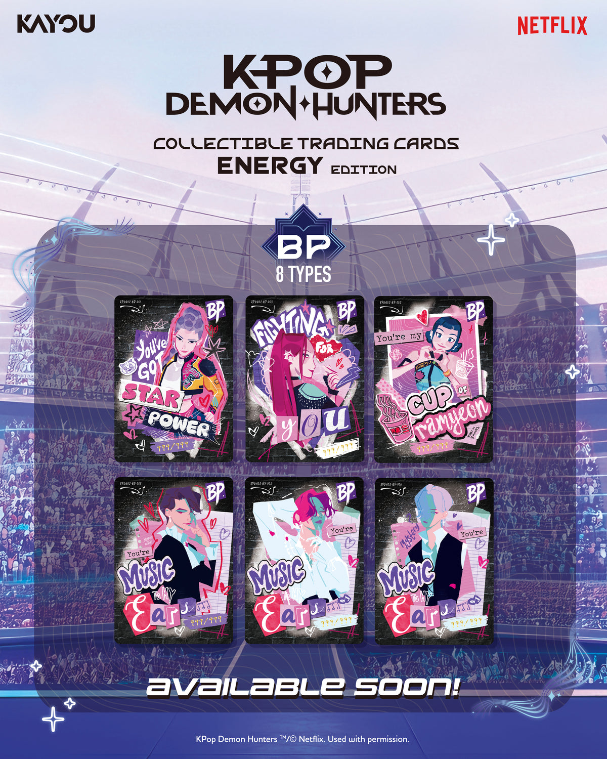 [PRE-ORDER] K-Pop Demon Hunters - Collectible Trading Cards [Energy 2 Edition] gallery image 5