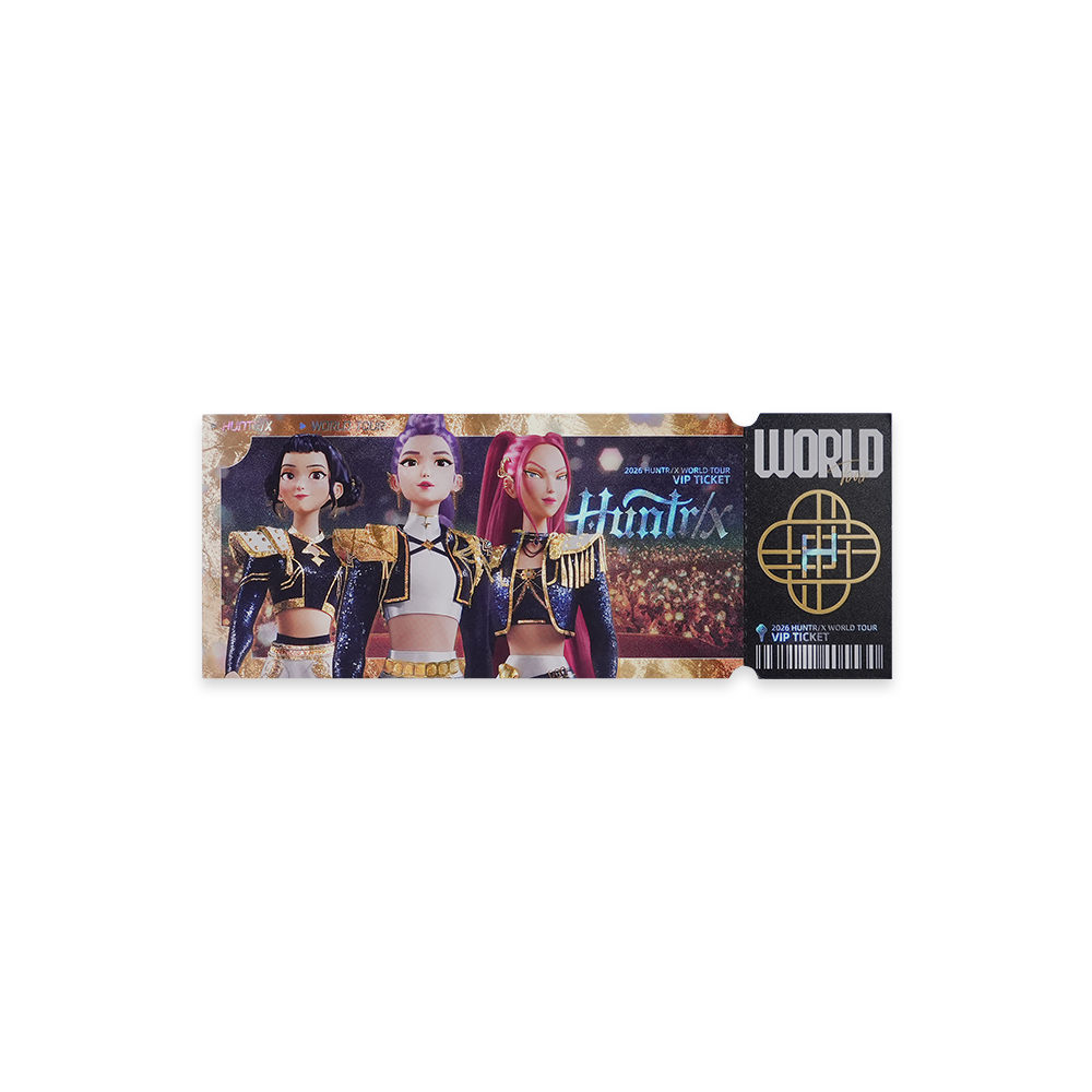 K-Pop Demon Hunters Collectible Trading Cards Laser Ticket - Main Image 3