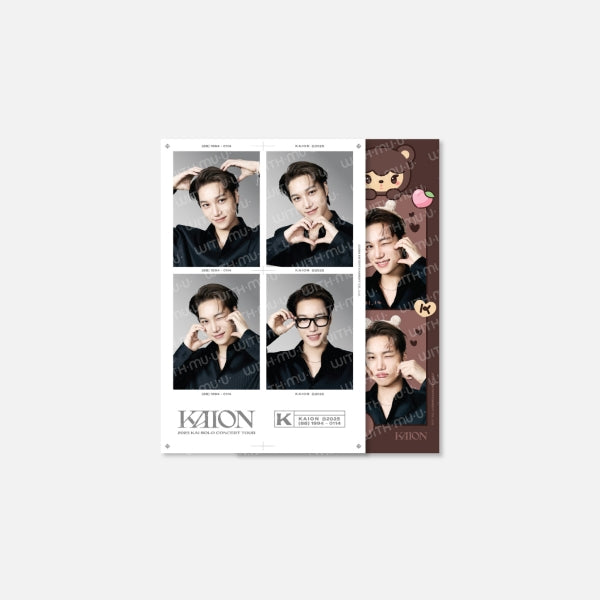 KAI 4 Cut Photo Set 2025 KAI Solo Concert Tour KAION in Seoul Official MD - main image