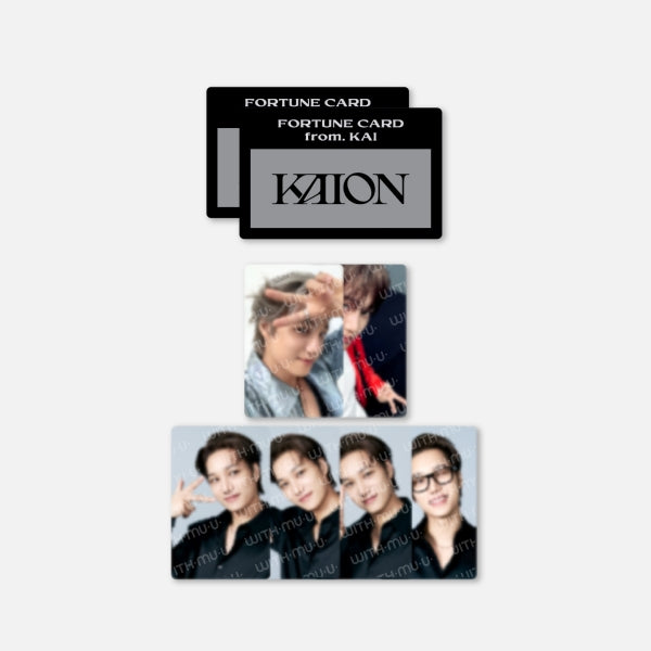 KAI Fortune Scratch Set 2025 KAI Solo Concert Tour KAION in Seoul Official MD - main image