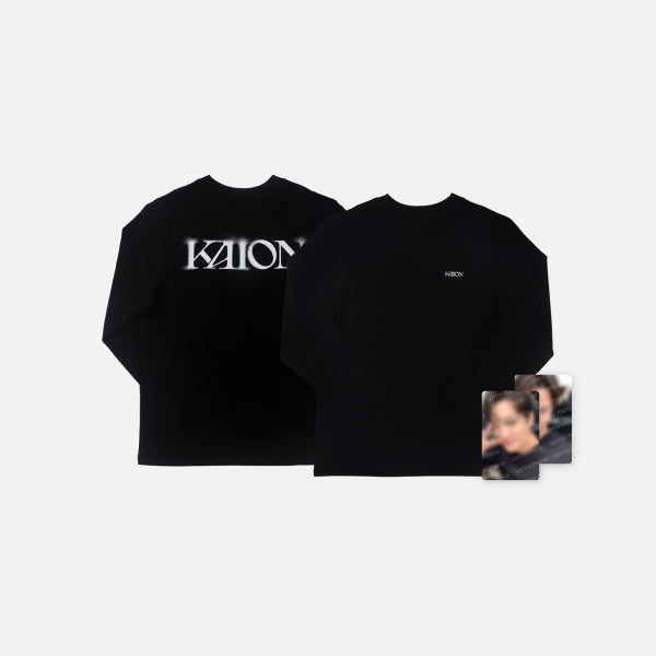 KAI Long Sleeve Set BLACK Ver 2025 KAI Solo Concert Tour KAION Encore in Seoul Official MD - main image