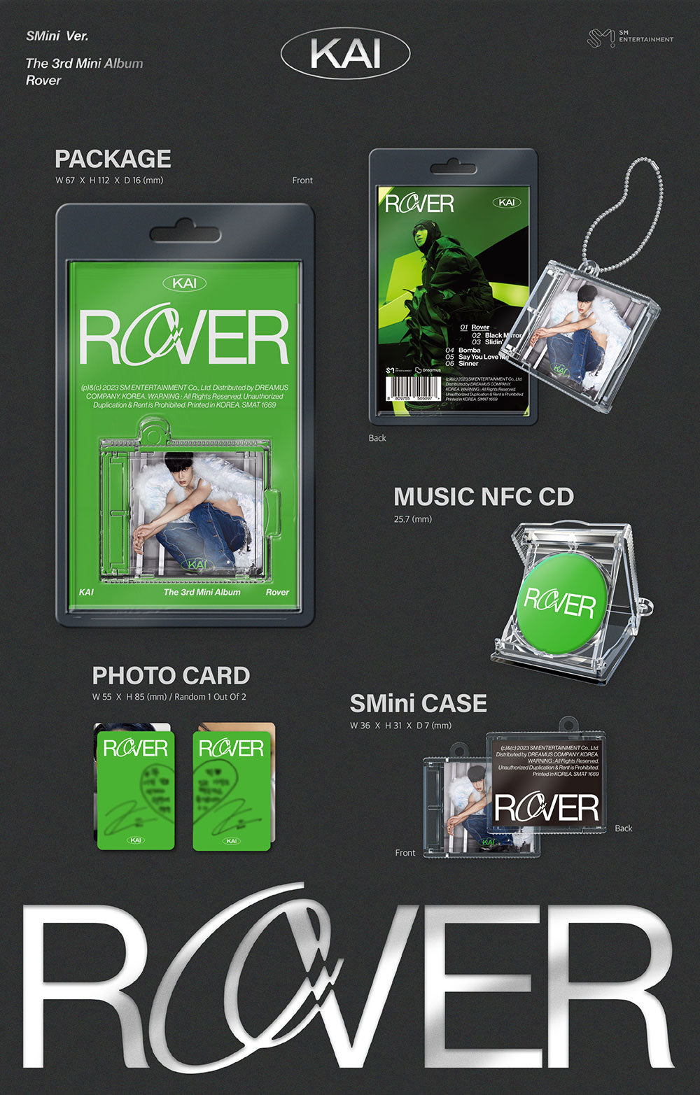 KAI - Rover [3rd Mini Album - SMini Ver.]