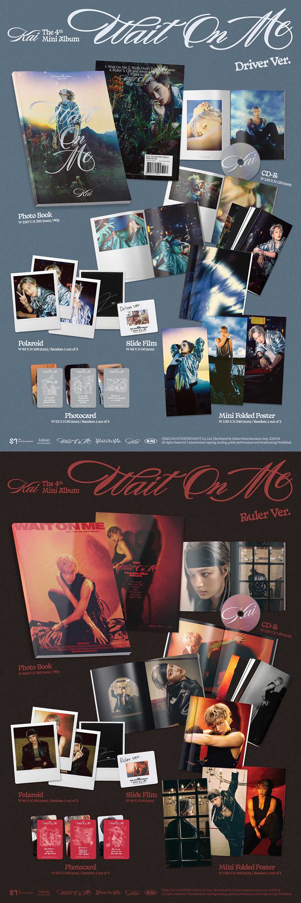KAI - Wait On Me [4th Mini Album - Photobook Ver.]