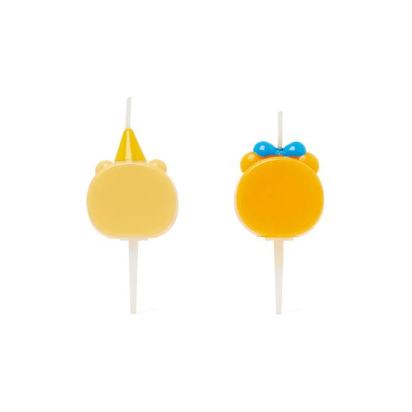 Kakao Friends Bling Party 2P Face Candles Ryan and Choonsik - Image 2