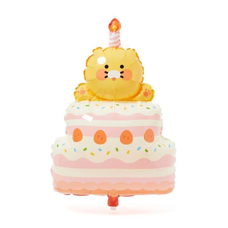 Kakao Friends Bling Party Cake Balloon Choonsik - main image 1