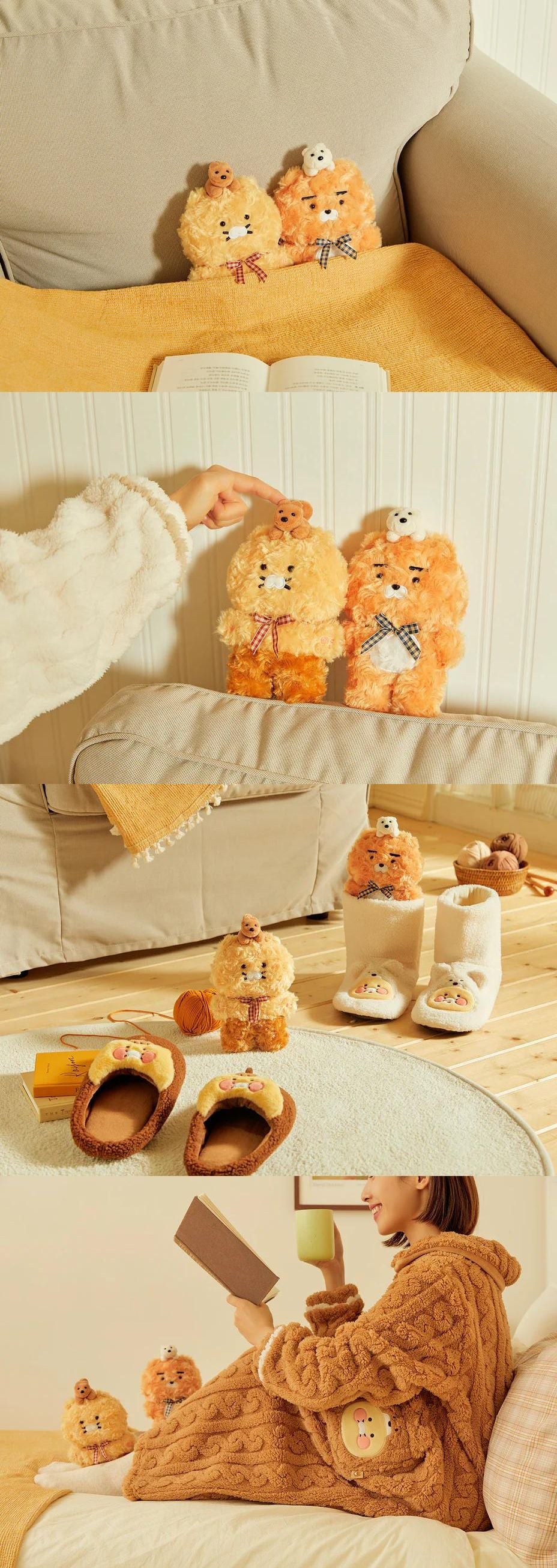 Gallery Image Kakao Friends - Cabin In The Forest Flat Fur Doll