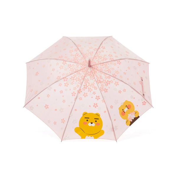 Kakao Friends Cherry Blossom Umbrella Ryan and Choonsik - main image 2