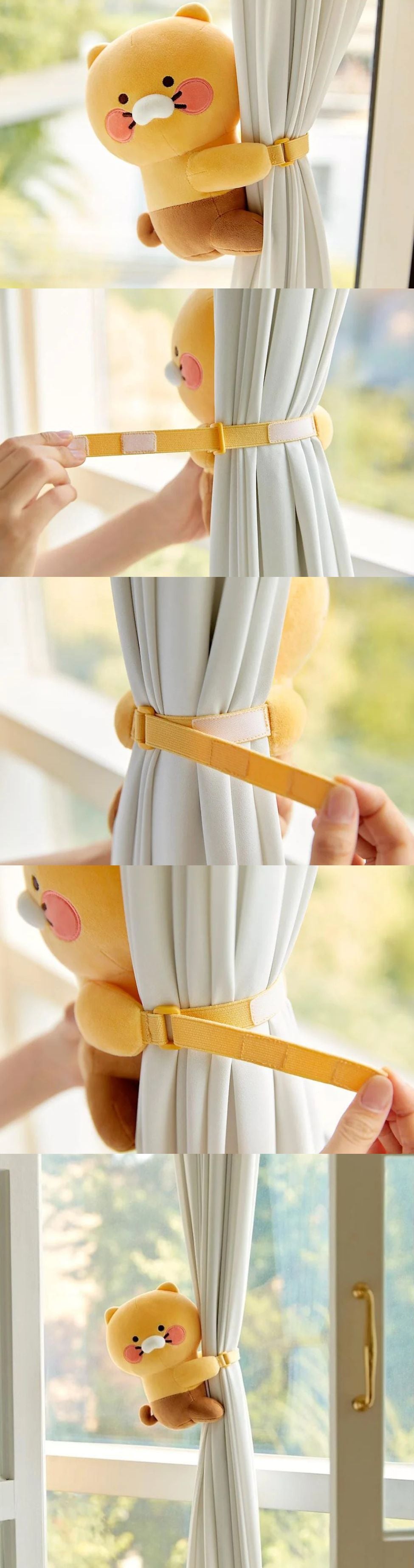 Kakao Friends - Curtain Holder Plush Doll [Choonsik]