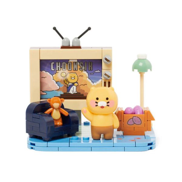Kakao Friends Desk Mini Photo Brick Figure Choonsik - Main Image