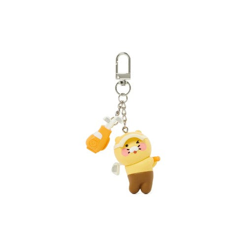 Kakao Friends Figure Keyring Choonsik - golf