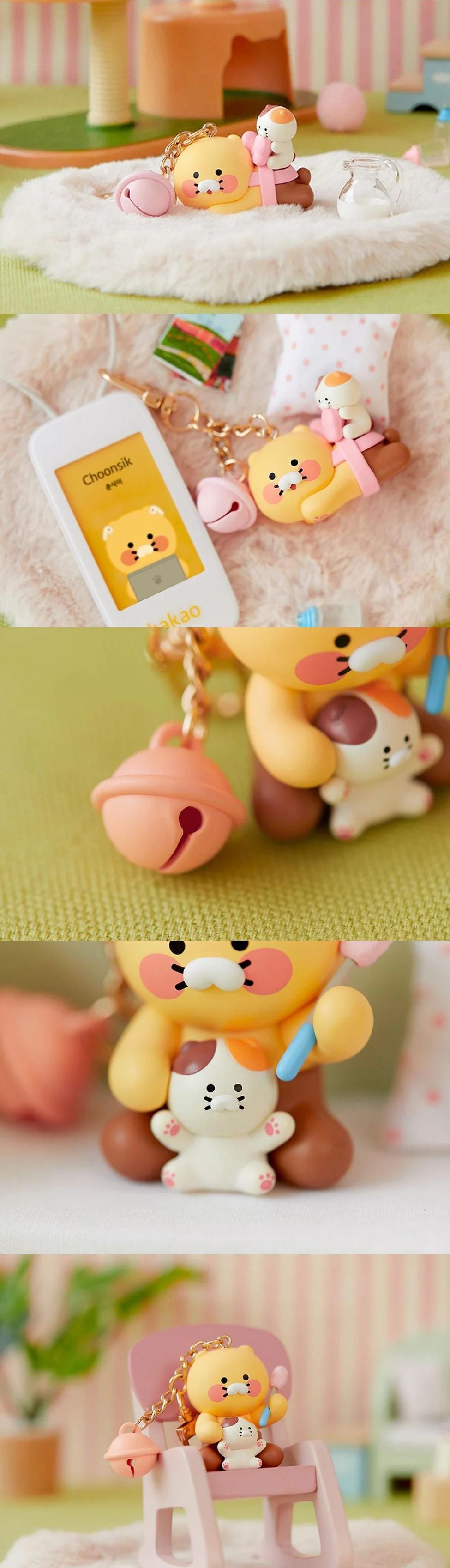 Kakao Friends - Figure Keyring [Choonsik is the Best!]