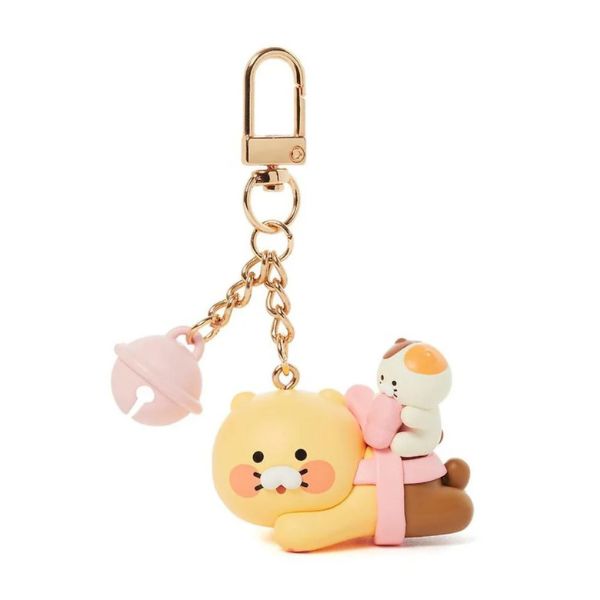Kakao Friends Figure Keyring Choonsik is the Best - Ribbon Choonsik Main Image