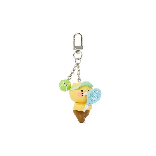 Kakao Friends Figure Keyring Choonsik - tennis