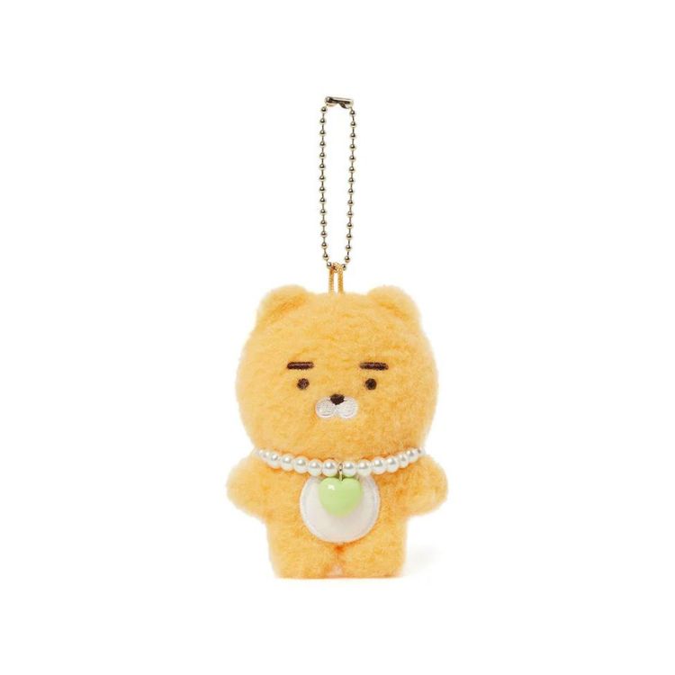 Kakao Friends Flat Boucle Necklace Keychain Doll - main image 2