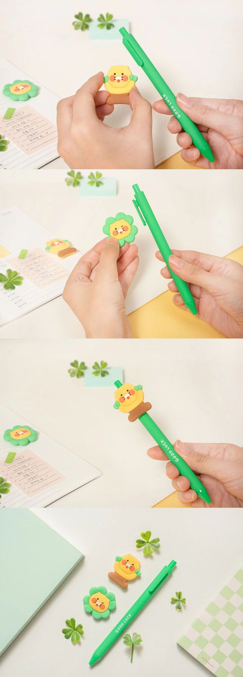 Kakao Friends - Good Luck Gel Pen Set [Choonsik]