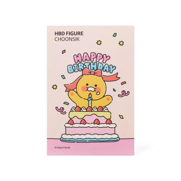 Kakao Friends - HBD Box Figure (Choonsik) Image 3