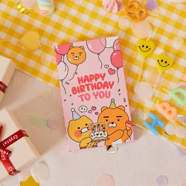 Kakao Friends HBD Popper Card - main image