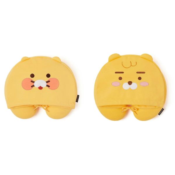 Kakao Friends Hooded Neck Pillow - 2 Variations Main Image