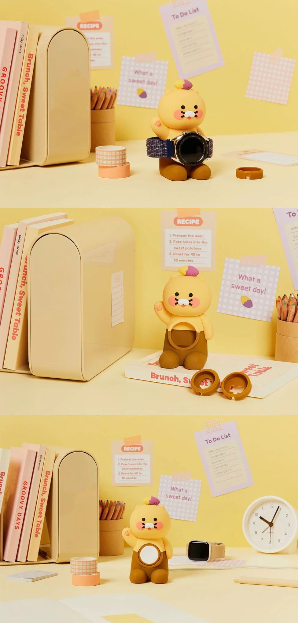 Kakao Friends - I Love Sweet Potato Watch Charging Stand [Choonsik]