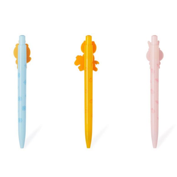 Kakao Friends Let&#39;s Trip Pen Set - Ryan &amp; Choonsik &amp; Apeach - Image 2