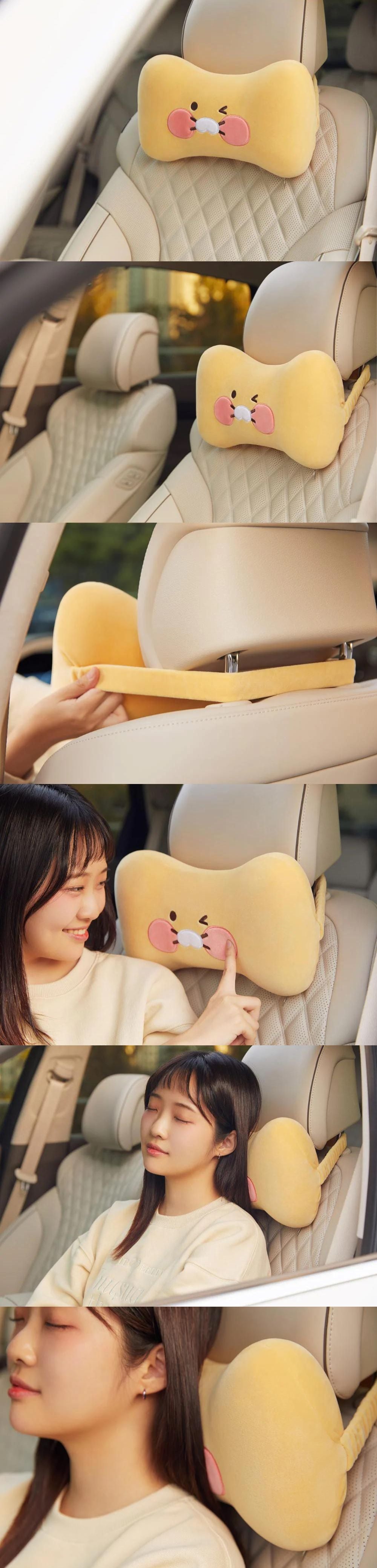 Kakao Friends - Memory Foam Car Neck Cushion [Choonsik]