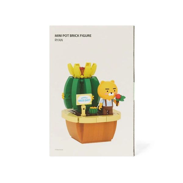 Kakao Friends Mini Pot Brick Figure Ryan - Image 6