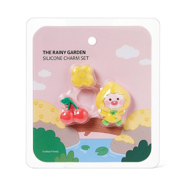 Kakao Friends Rainy Garden Silicone Accessories Little Apeach - main image