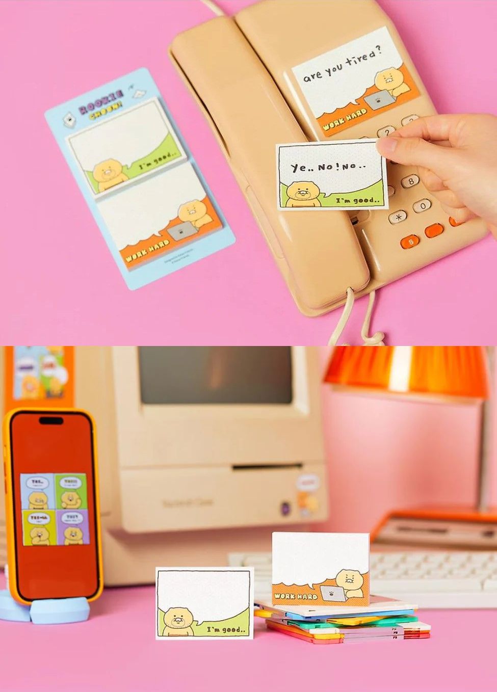 Kakao Friends - Rookie Choon Office Memo Sticker Set [Choonsik]