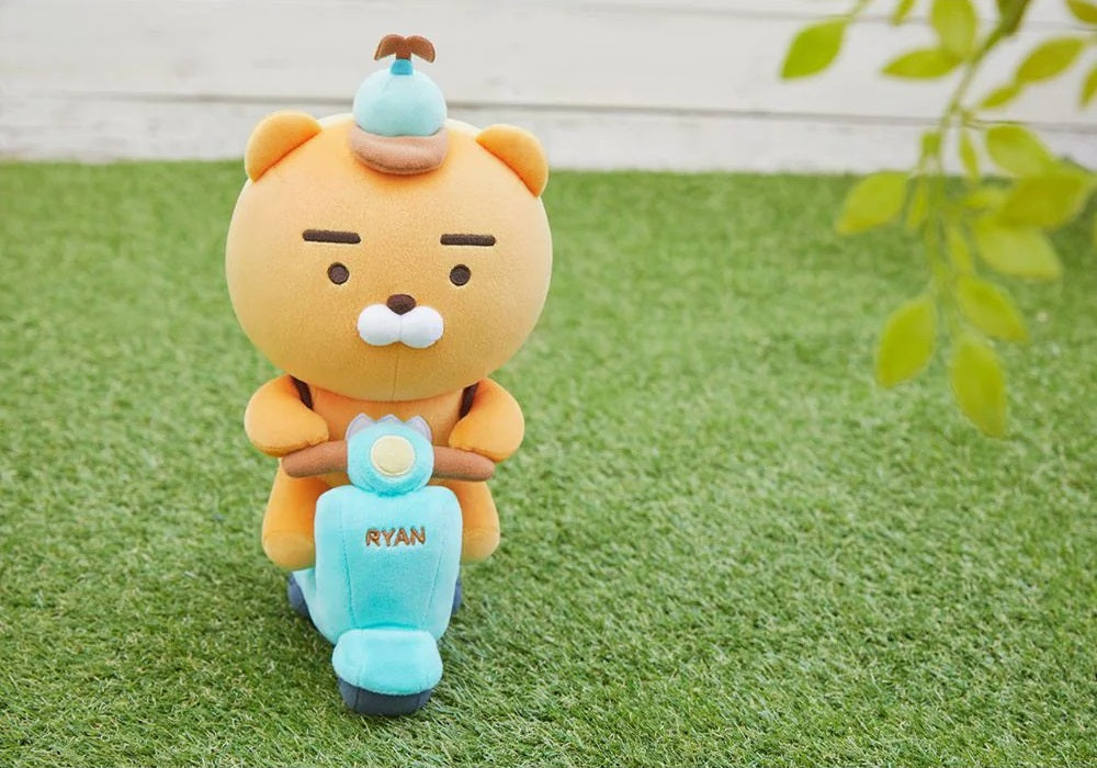 Kakao Friends Ryan Scooter Plush Doll K PLACE