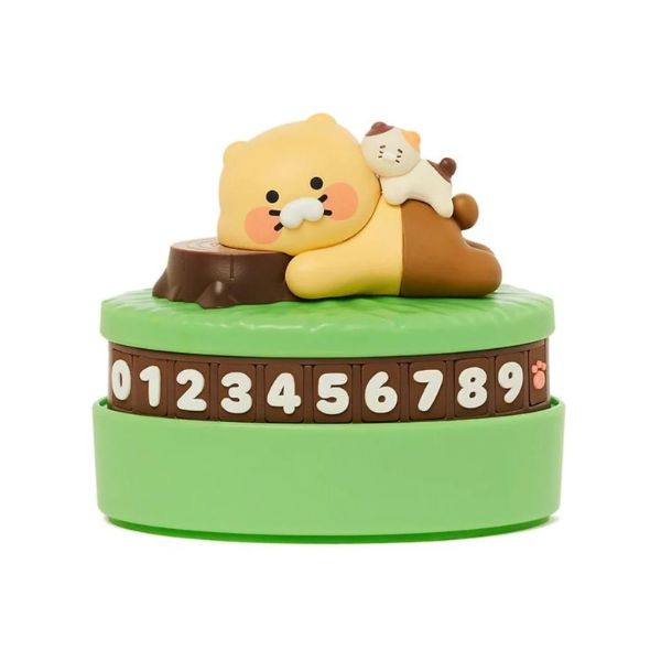 Kakao Friends Security Phone Number Plate Choonsik and Kitten - Main Image