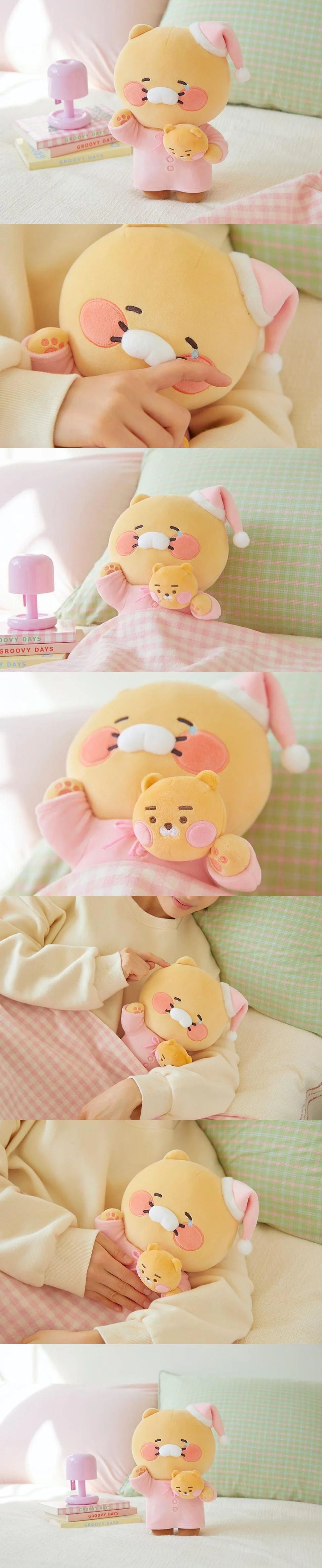 Kakao Friends - Sleepy Pink Pajamas Plush Doll [Choonsik]