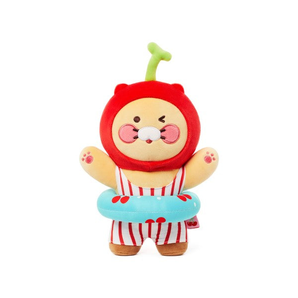 ☆韓国の人気☆sinoon x Kakao Friends doll keyrin.g☆ Kakao Friends Pink Blossom Keyring Doll + Photo Card